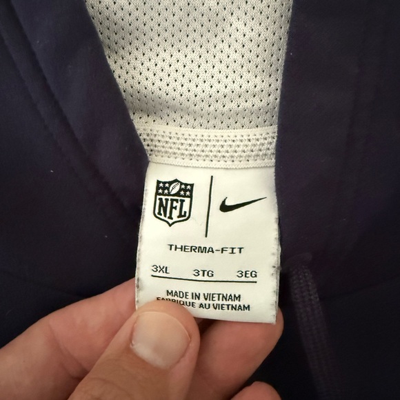 Nike Therma Fit Dallas Cowboys Hoodie 3XL - Picture 2 of 3